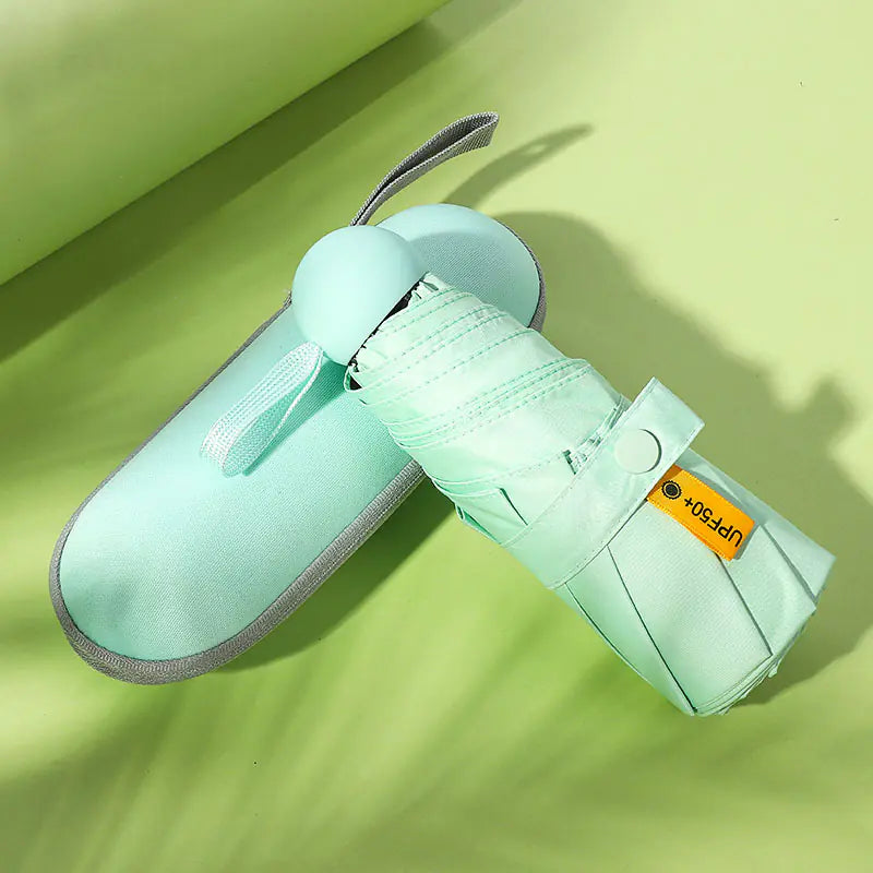 Mini Vinyl Pocket Umbrella