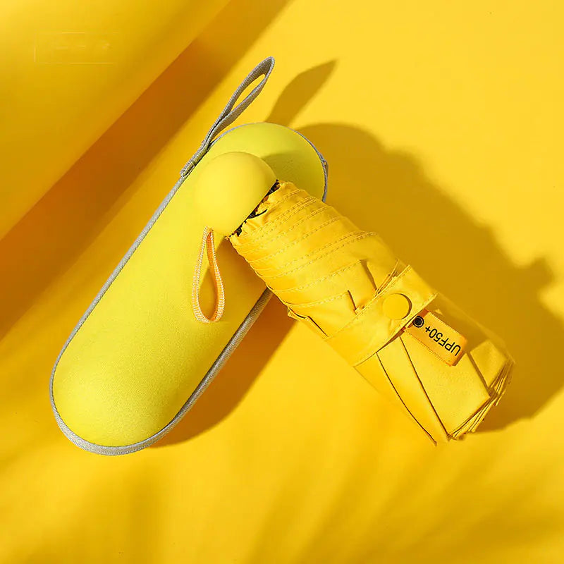 Mini Vinyl Pocket Umbrella