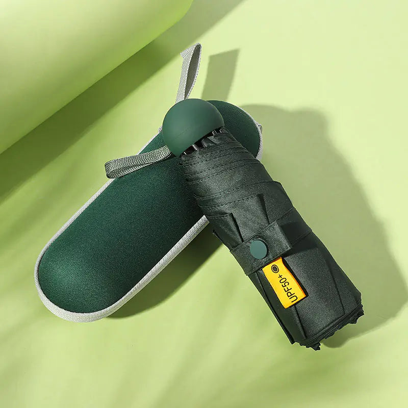 Mini Vinyl Pocket Umbrella