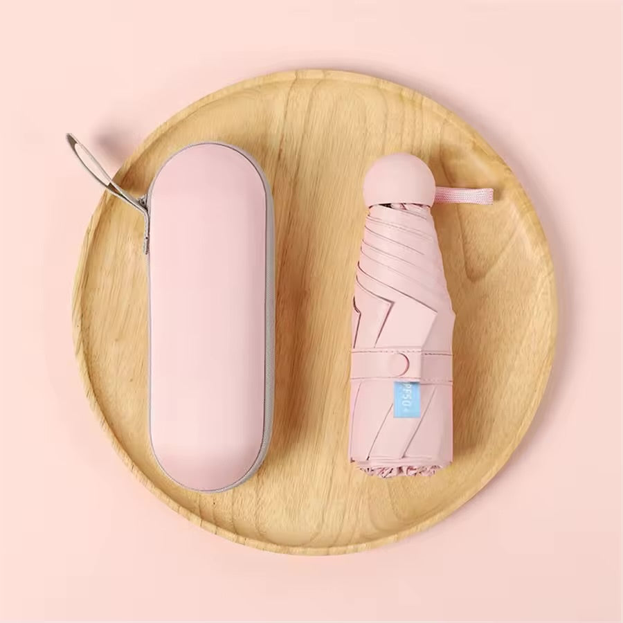 Mini Pocket Sun and Rain Umbrella