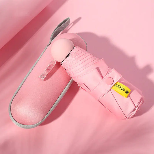 Mini Vinyl Pocket Umbrella